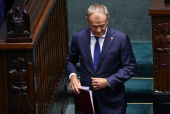 Polish PM Tusk speaks ahead of confidence vote in Warsaw