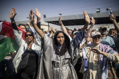 Egipto interrumpe el paso de activistas rumbo a Rafah a pocos kilómetros de El Cairo