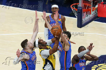 NBA: Finals-Oklahoma City Thunder at Indiana Pacers