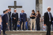 Public wake for Liverpool player Diogo Jota and his brother in Gondomar