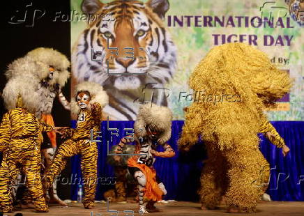 Awareness campaign on International Tiger Day in Bangalore