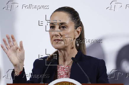 Rueda de prensa diaria de Claudia Sheinbaum en México