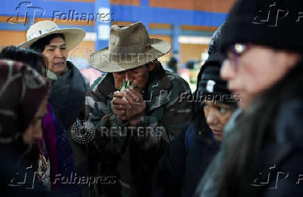 Inside a coca farm and market in Bolivia's countryside ahead of the general election