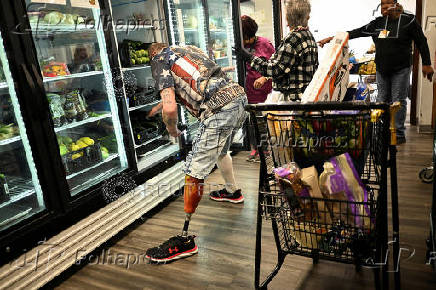 Food pantry is busy, weeks into the continuing U.S. government shutdown, in Fountain