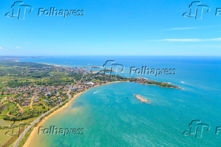 Vista aérea de Guarapari/ES