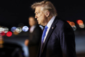U.S. President Trump in Palm Beach International Airport