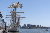 Autoridades de México y EE.UU. investigan choque del Cuauhtémoc en Nueva York