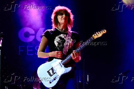 Banda inglesa Pretenders participa do evento C6 Fest