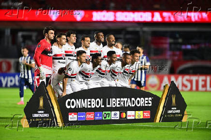 Partida entre SÃO PAULO X TALLERES (ARG) pela Copa Libertadores da América