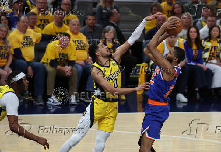 NBA: Playoffs-New York Knicks at Indiana Pacers