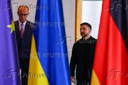Ukraine's President Zelenskiy visits Germany