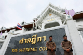 Thai court holds a hearing on the legality of former PM Shinawatra's six-month hospital stay, in Bangkok