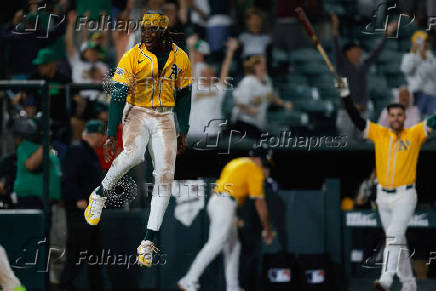 MLB: Houston Astros at Athletics