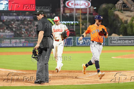 MLB: Houston Astros at Los Angeles Angels