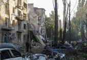 At least six killed in Russian combined attack on Kyiv