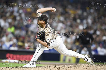 MLB: Texas Rangers at San Diego Padres