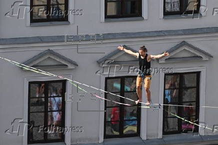 The Urban Highline Festival in Lublin