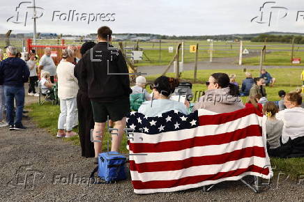 US President Donald J. Trump visits Scotland