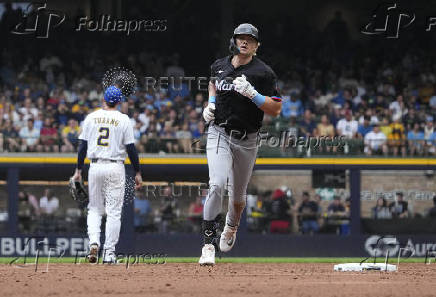 MLB: Miami Marlins at Milwaukee Brewers