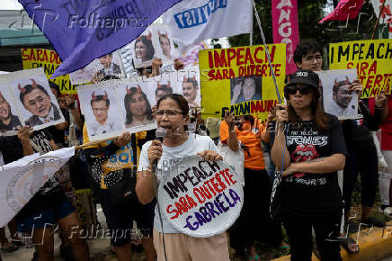 Filipinos protest after Senate archives impeachment case against VP Sara Duterte