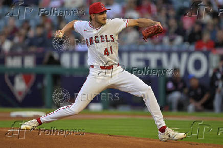 MLB: Cleveland Guardians at Los Angeles Angels