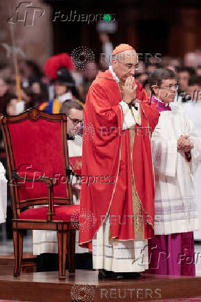 Mass to mourn Pope Francis held at St. Peter's Basilica
