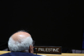Riyad H. Mansour, Palestinian Permanent Observer to the United Nations speaks during a meeting of the U.N. Security Council on the Israel and Palestinian conflict