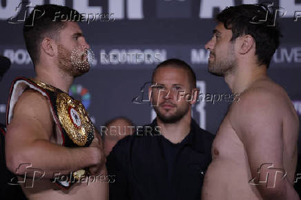 Johnny Fisher v David Allen - Weigh-in