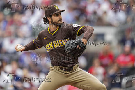 MLB: San Diego Padres at Atlanta Braves