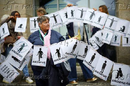 Verdict in the trial of ex-surgeon Joel Le Scouarnec at the courthouse, in Vannes