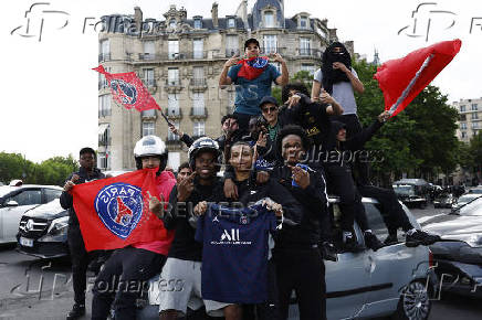 Champions League - Paris St Germain Victory Parade