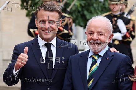 Brazilian President Lula visits France