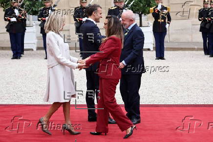 Brazilian President Lula visits France