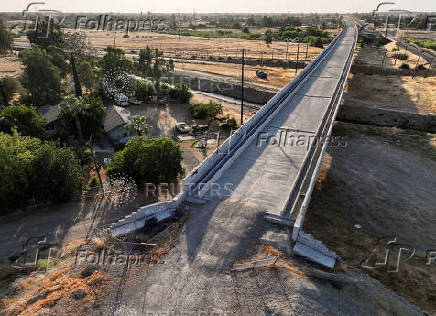 California High-Speed Rail bridge in Madera