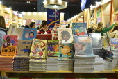 Movimentação da bienal do livro nesta terça-feira (17) no rio de janeiro.