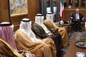 Kuwaiti Interior Minister Sheikh Fahad Yousef Al-Sabah visits Lebanon