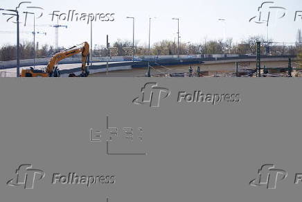 Upcoming demolition and new construction of the A100 city highway bridge in Berlin