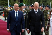 Hungarian Minister of Defense Kristof Szalay-Bobrovniczky visits Greece