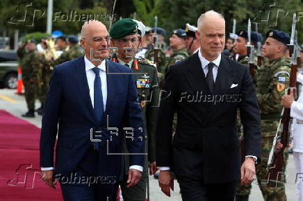 Hungarian Minister of Defense Kristof Szalay-Bobrovniczky visits Greece