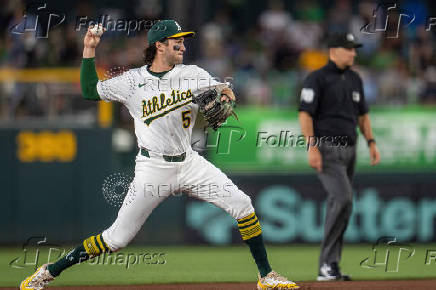 MLB: Seattle Mariners at Athletics