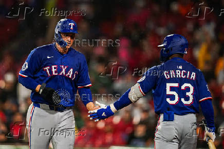MLB: Texas Rangers at Boston Red Sox