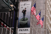 European fashion stores in New York as Trump threatens tariffs on trade with European Union
