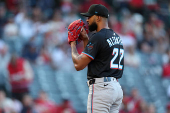 MLB: Miami Marlins at Los Angeles Angels
