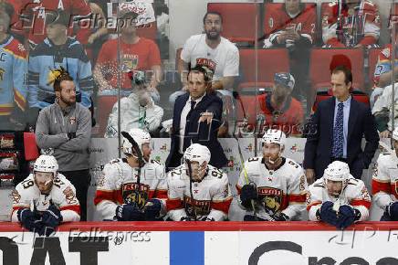 NHL: Stanley Cup Playoffs-Florida Panthers at Carolina Hurricanes