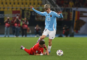 World Cup - European Qualifiers - Group J - North Macedonia v Belgium
