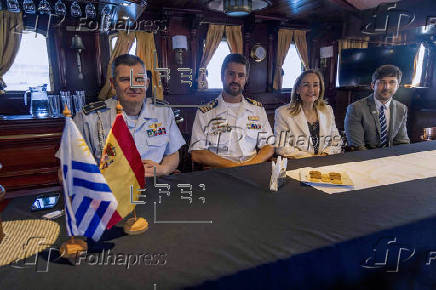 El buque escuela de la Armada de Uruguay, 'Capitán Miranda' atraca en el puerto de Palma de Mallorca