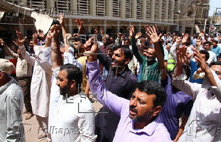 Protests in Pakistan following Israeli airstrikes against Iran