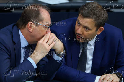 German lower house of parliament Bundestag budget session, in Berlin