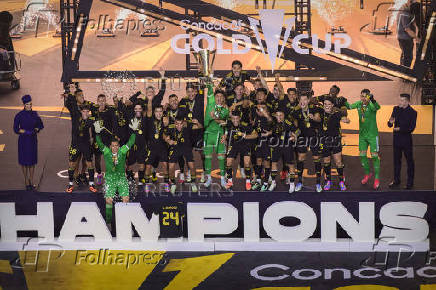 Soccer: Concacaf Gold Cup-Final-Mexico at USA
