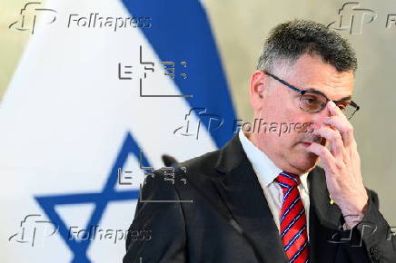 Israeli Foreign Minister Gideon Sa'ar and German Foreign Minister Johann Wadephul visit Vienna